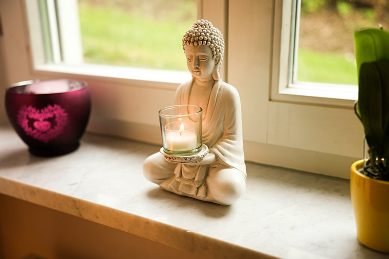 Fensterblick aus der Hypnosepraxis